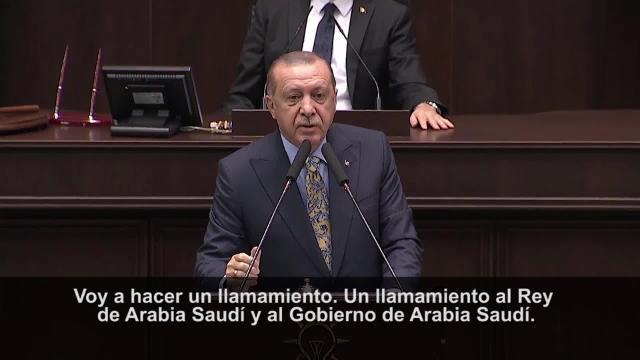 Erdogan dice que el asesinato de Khashoggi &quot;fue premeditado&quot;