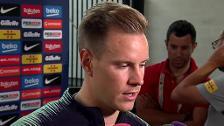 Ter Stegen: "Ronaldo marcó la diferencia en muchos partidos, pero será igual de difícil"