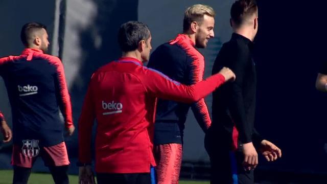El Barça incorpora a todos sus internacionales