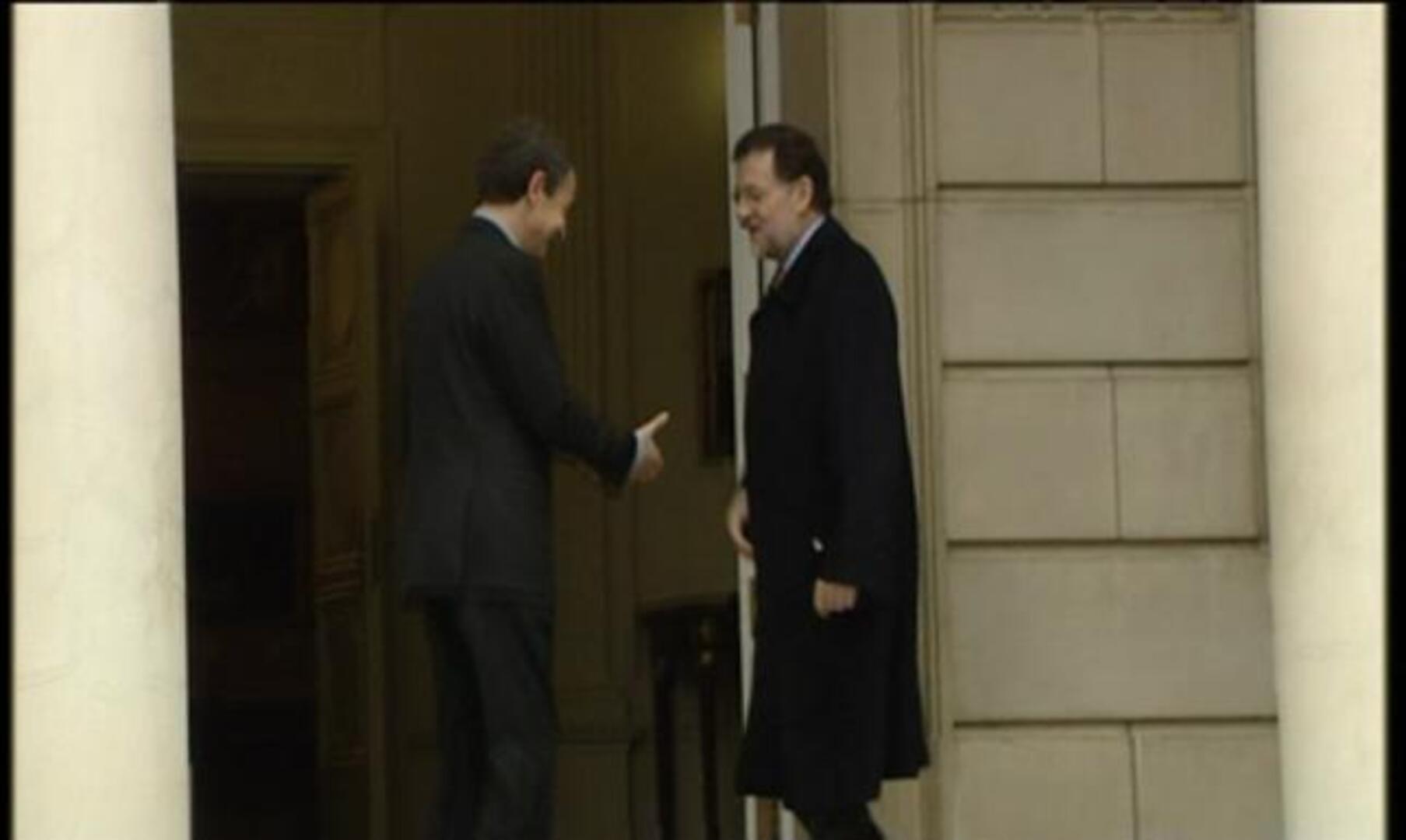 Zapatero y Rajoy cierran el traspaso de poderes