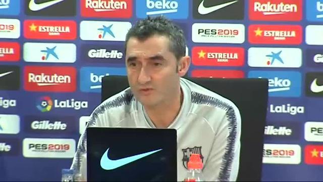 Valverde, sobre la ausencia de Dembélé: &quot;No es un castigo, cada uno lo puede interpretar como crea conveniente&quot;