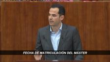 Cifuentes intenta explicar las presuntas irregularidades cometidas en la obtención de su máster