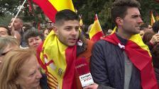 Manifestantes piden que Sánchez convoque elecciones