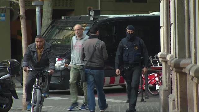 Los Mossos d'Esquadra despliegan una operación contra el terrorismo yihadista