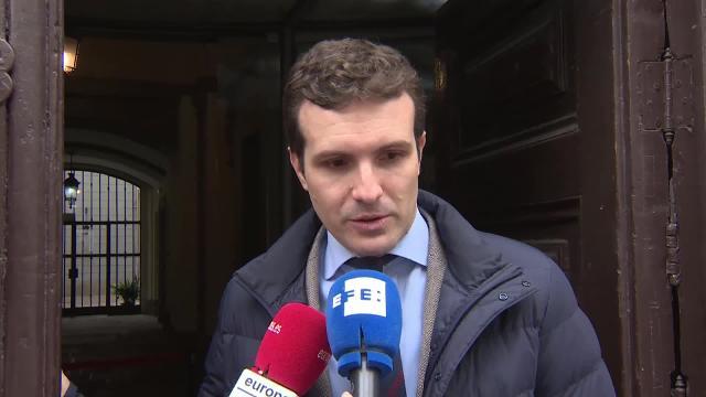 Casado: &quot;Hay una estampida en el independentismo&quot;