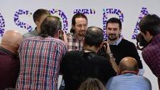 Ramón Espinar pide el relevo de Iglesias y Montero de la dirección de Podemos
