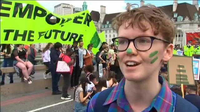 Continúan las protestas contra el cambio climático en Europa