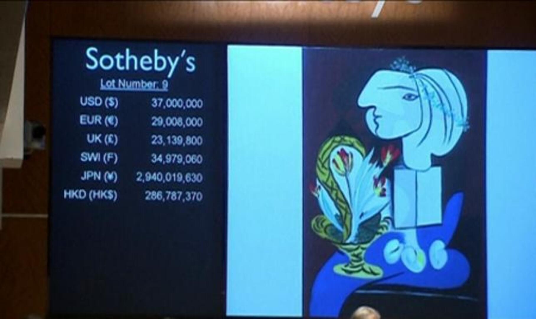 Un «picasso» de 37 millones de dólares
