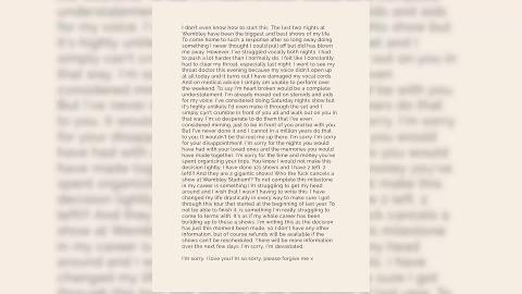No es la primera vez que Adele tiene problemas con su garganta. En 2011 ya pasó por el quirófano