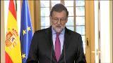 Rajoy anuncia que el Parlamento catalán se constituirá el 17 de enero