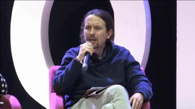 Íñigo Errejón y Pablo Iglesias el pasado jueves en el Congreso