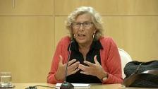 Carmena: "He cambiado de opinión porque tengo unos buenísimos concejales que me han vuelto a convencer"