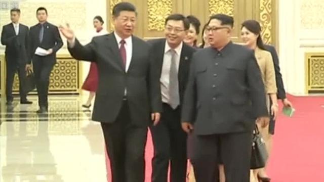 Kim Jong-Un realiza una histórica visita no oficial a China