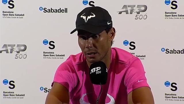 Nadal: &quot;He vuelto a disfrutar de jugar al tenis&quot;