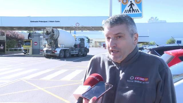 Primer día de aplicación del ERTE en la planta de Ford Almussafes