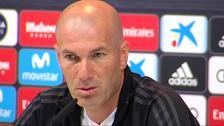 Zidane: "No se puede hablar de fracaso en la Liga"