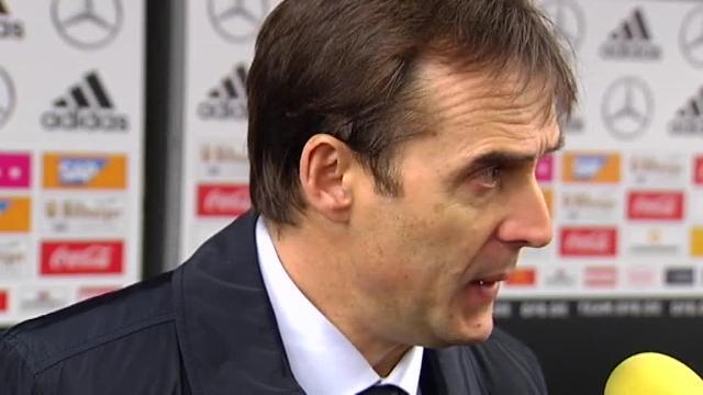 Lopetegui: &quot;Alemania es un equipo extraordinario, sacamos conclusiones positivas&quot;