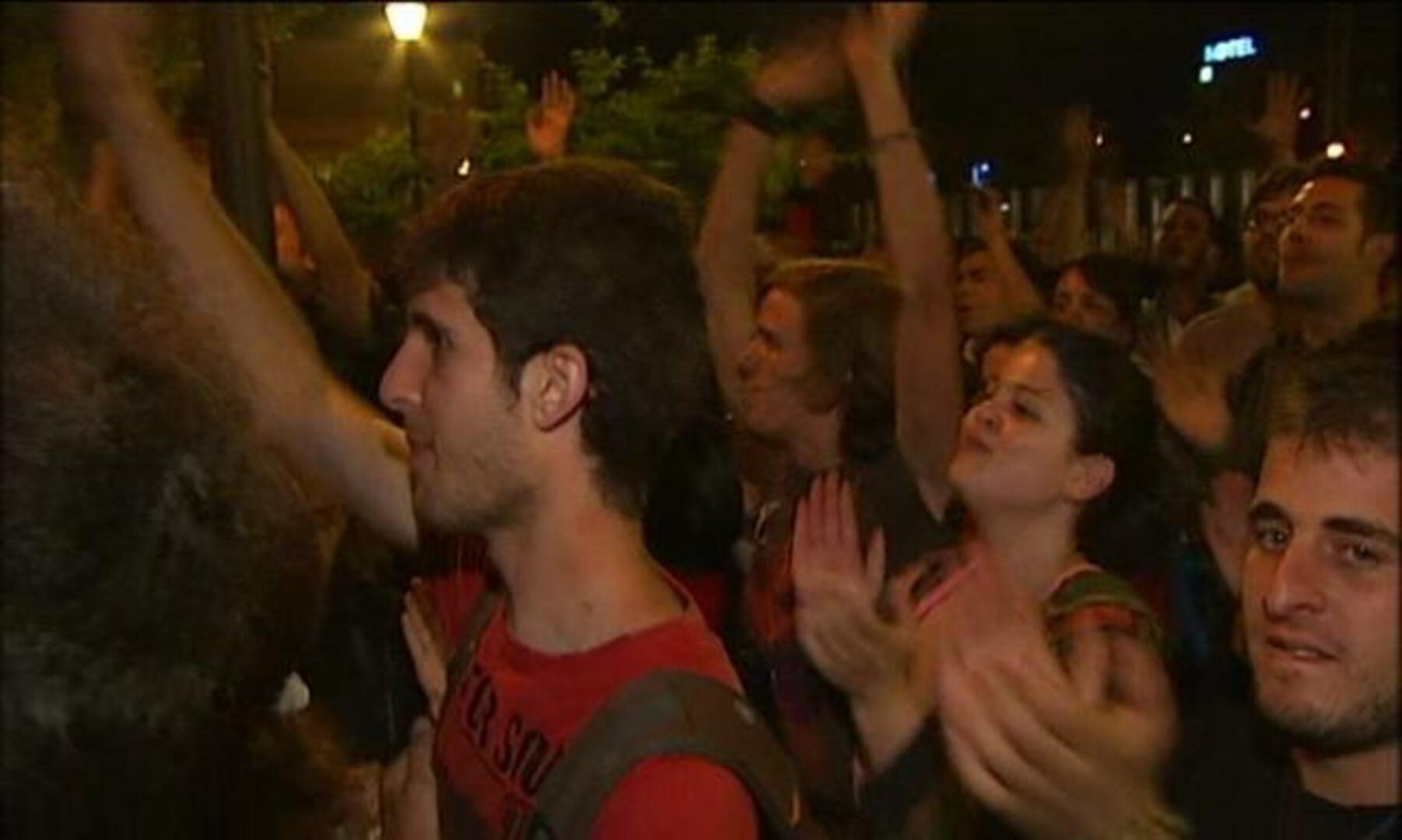 El juez pone en libertad a los cinco «indignados» detenidos en Valencia
