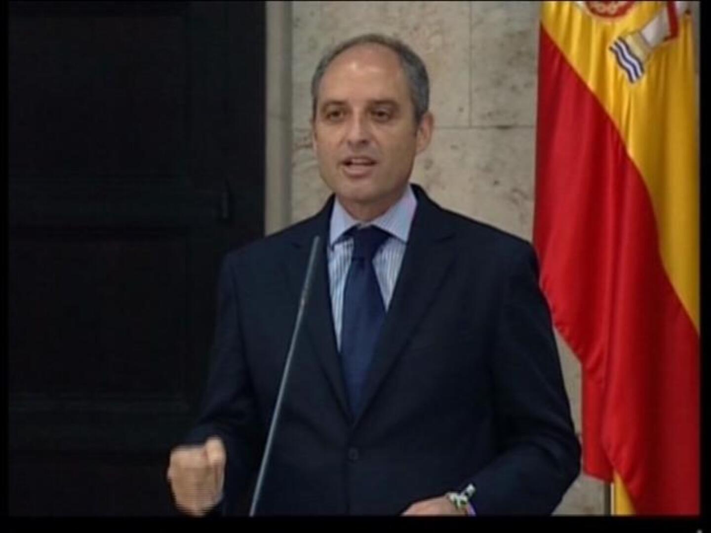 Camps dimite por los trajes: «No hay nada y me defenderé allá donde corresponda»