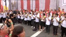 Finaliza la manifestación de la Diada