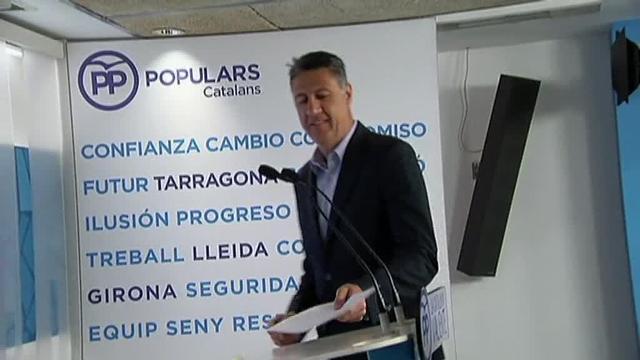 La viicepresidenta del Gobierno, Soraya Sáenz de Santamaría, y el vicepresidente autonómico, Oriol Junqueras