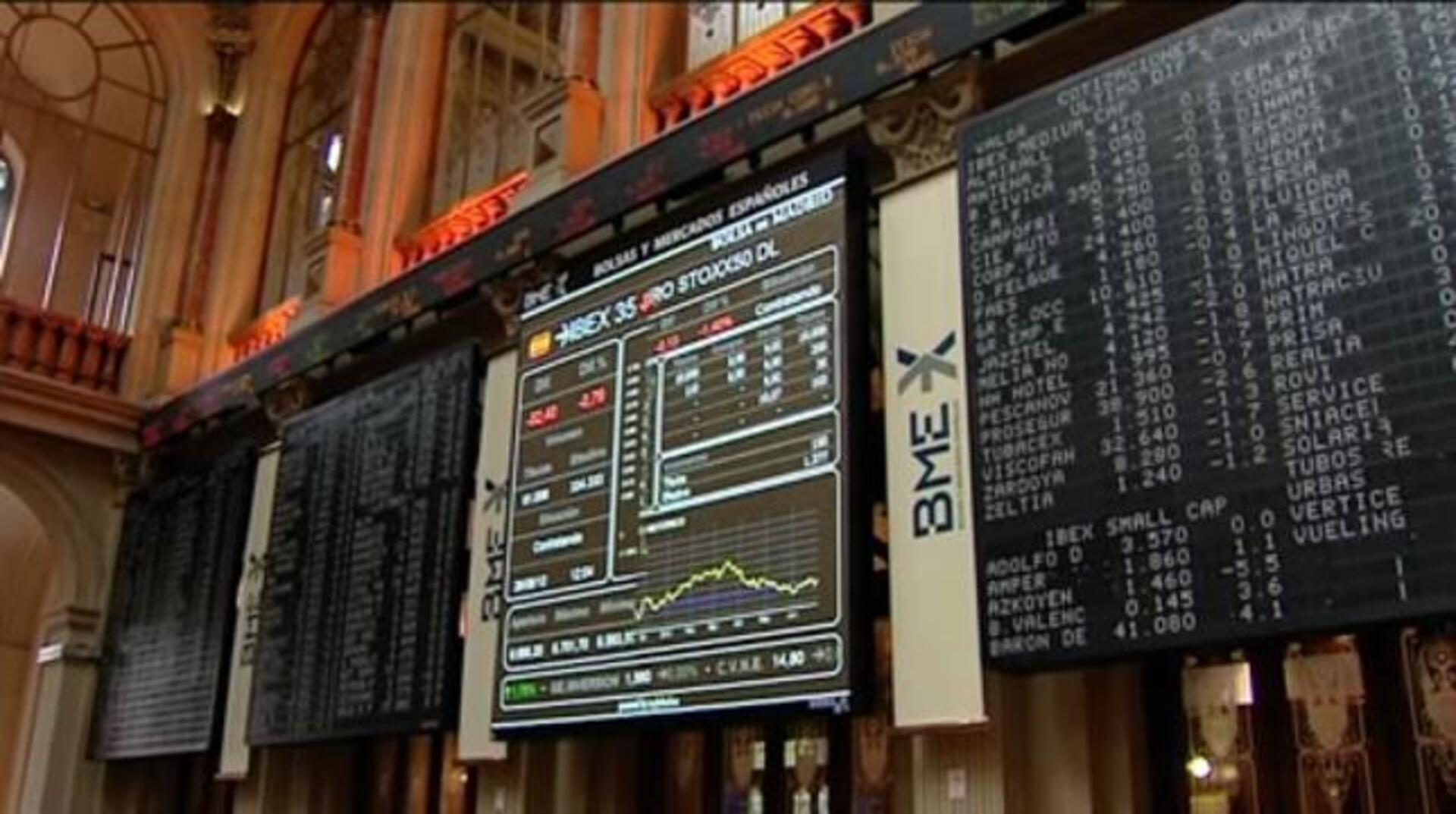 La Bolsa española sube el 0,82% a la espera de las decisiones de Europa