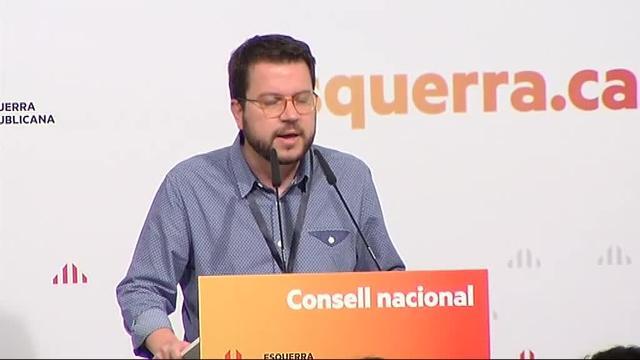 Pere Aragonés pide &quot;diálogo al Gobierno&quot;