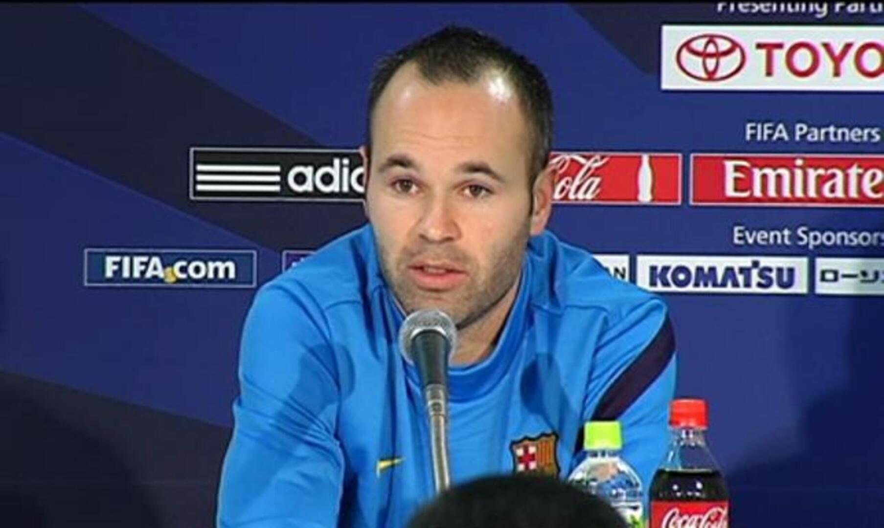 Iniesta: «Ganar el clásico es un plus para este Mundial»