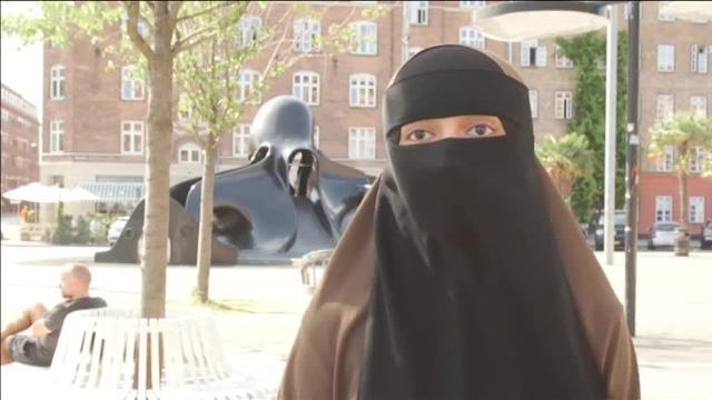 Multas de más de 1.000 euros por vestir un burka o un nicab en Dinamarca