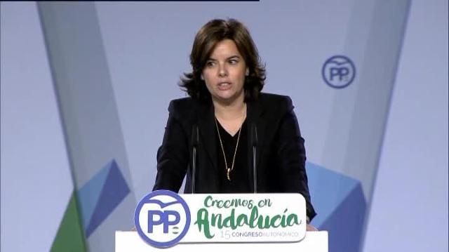 Soraya Sáenz de Santamaría, en una imagen de archivo