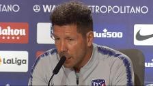 Simeone: "Filipe Luís es un jugador importantísimo para nosotros"