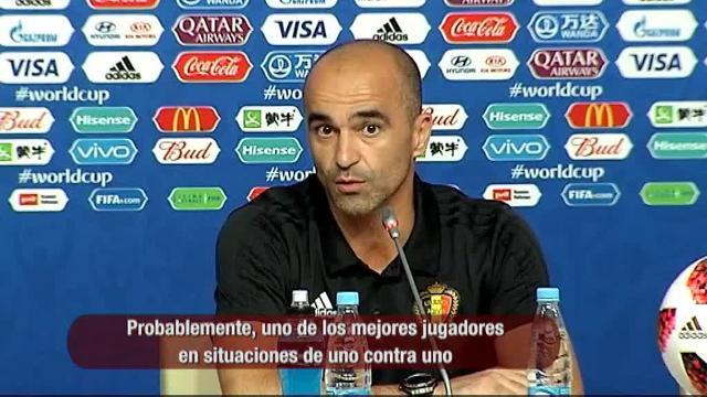 Roberto Martínez sobre Hazard: &quot;Es un futbolista alrededor del cual se puede construir un proyecto ganador&quot;