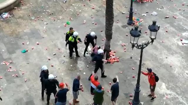 Seis hooligans del Liverpool detenidos en Barcelona