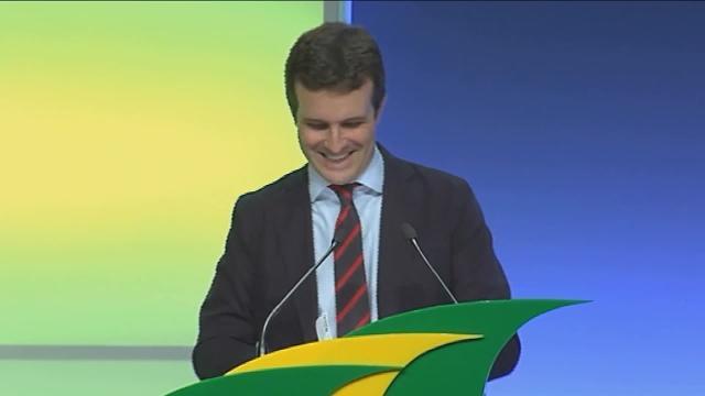 Pablo Casado alaba a las &quot;20.000 personas que trabajan en la ONCE&quot;