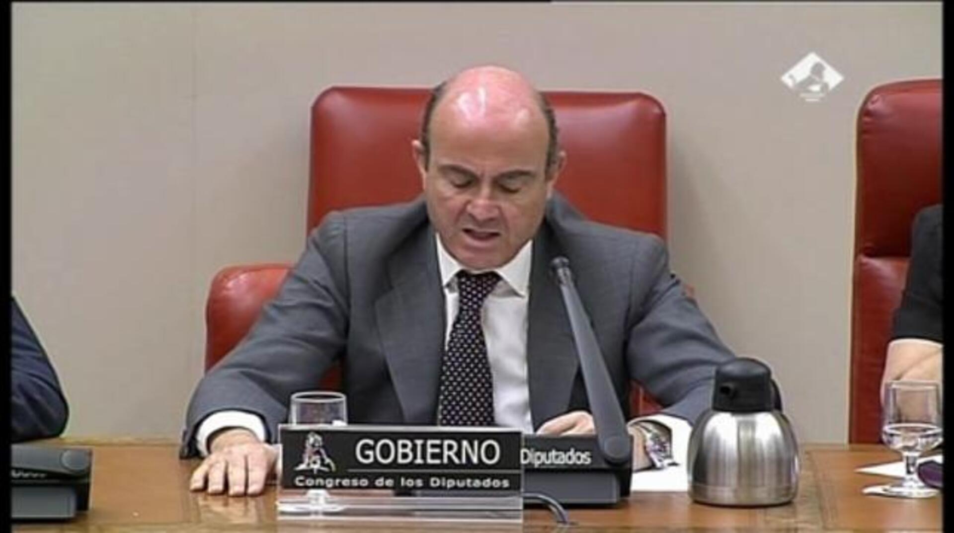 De Guindos descarta que España tenga que ser rescatada