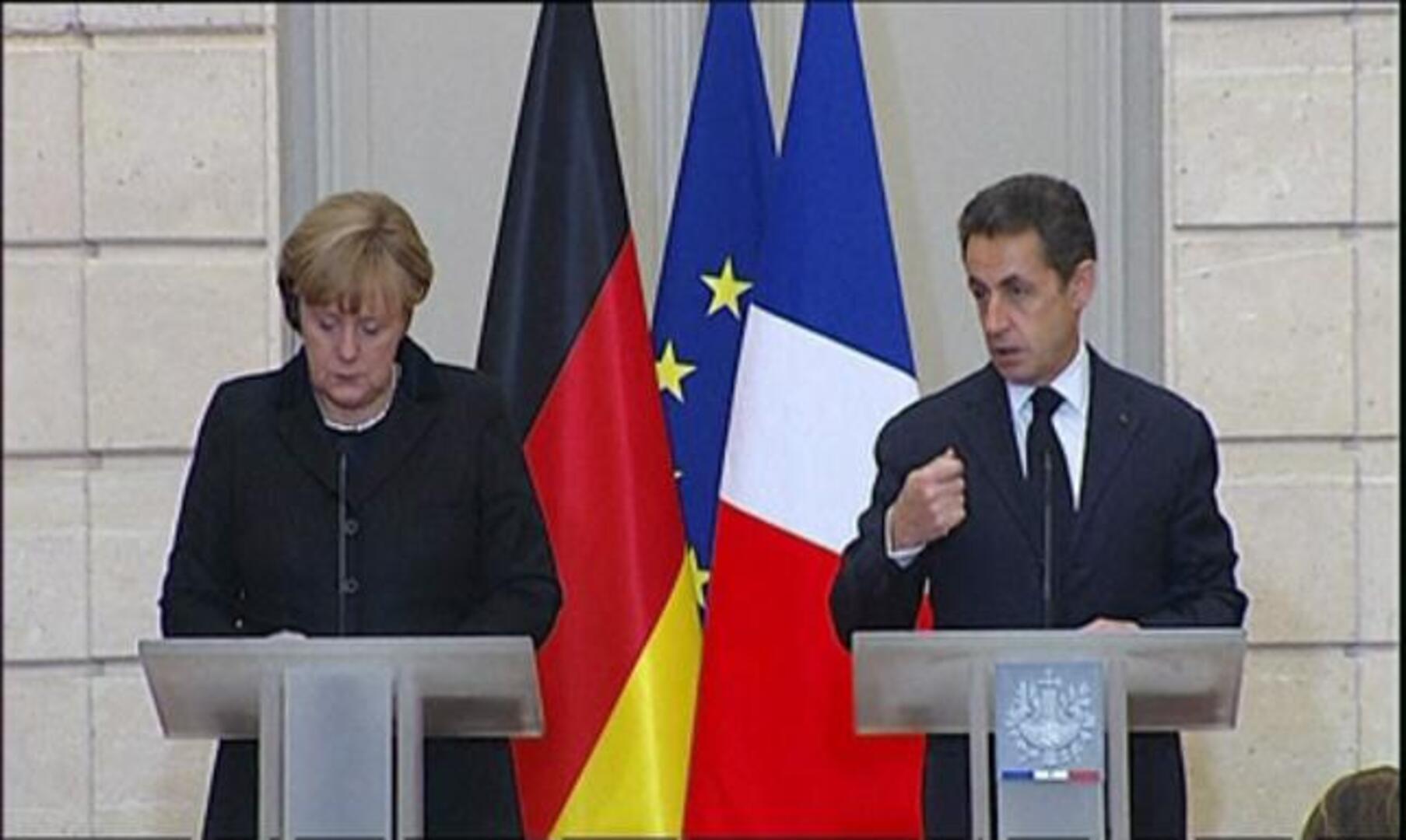 Merkel y Sarkozy impulsan un nuevo tratado aunque no incluya a algunos países