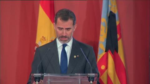 Vídeo: Felipe VI expresa su "respeto y sentido recuerdo" por Rita Barberá