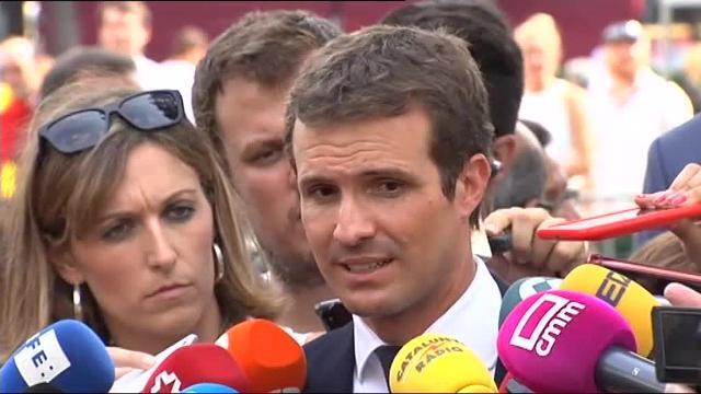 Los políticos llaman a la unidad el 17A