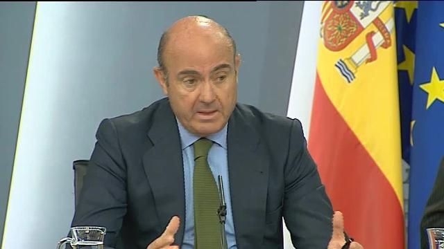 El ministro de Economía Luis de Guindos