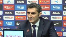 Valverde intentará hacer "las mejores alineaciones" para los próximos partidos de Copa y Liga