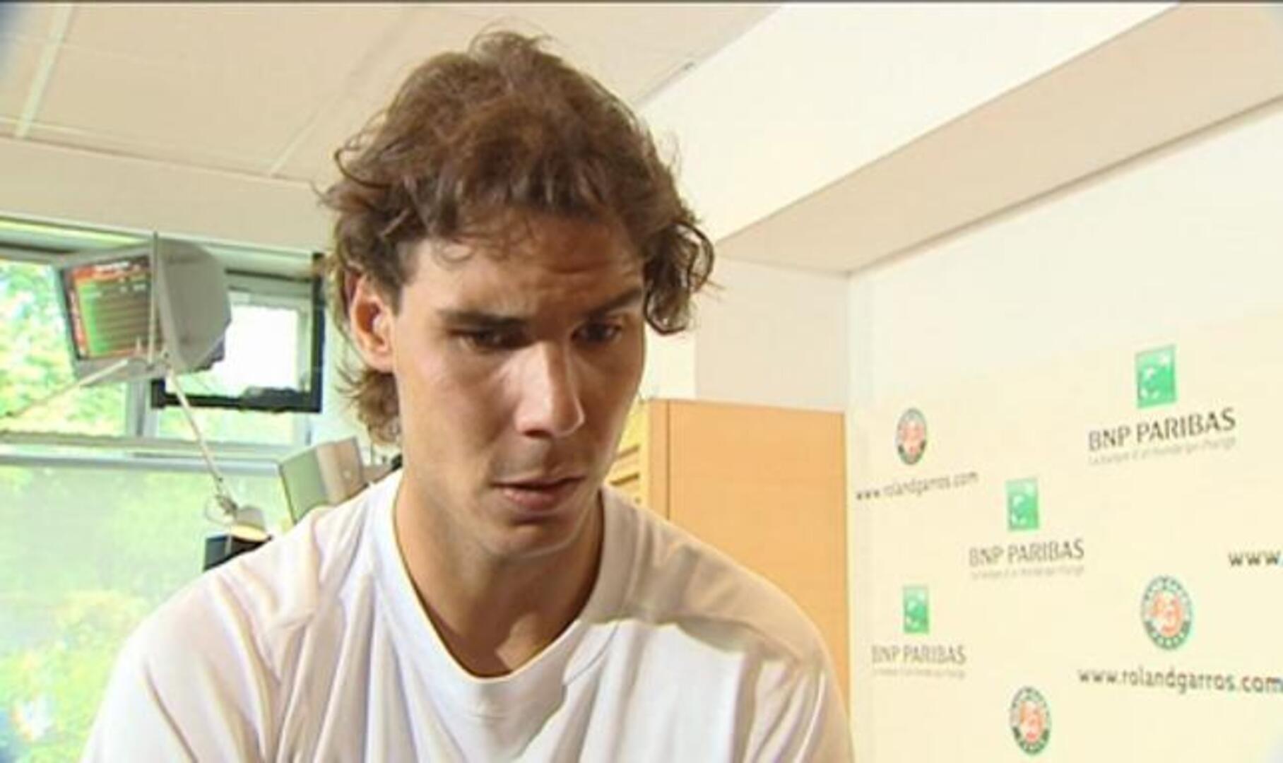 Nadal va como un rayo