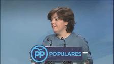 Santamaría pide a Casado «integración y unidad» y este dice que falta ver quién liderará el PP