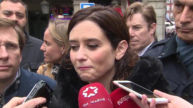 Ayuso asegura que de Luna &quot;tiene que estar agradecido&quot; al PP