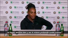 Serena Williams: "Es importante llevar cosas con las que te sientas tú mismo"