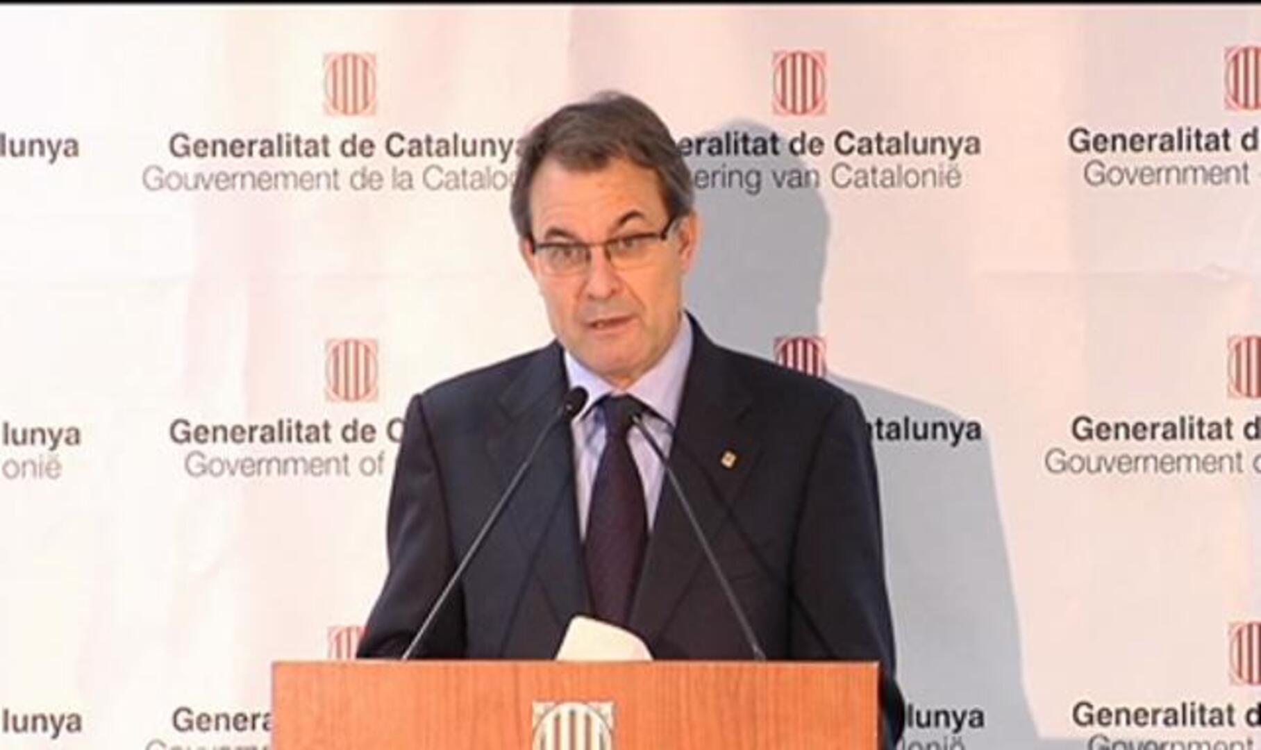 Mas admite que «repensará su estrategia» si una Cataluña independiente debe dejar la UE