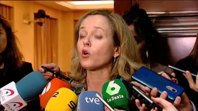 Nadia Calviño está &quot;satisfecha&quot; por el balance de los ocho meses de Gobierno