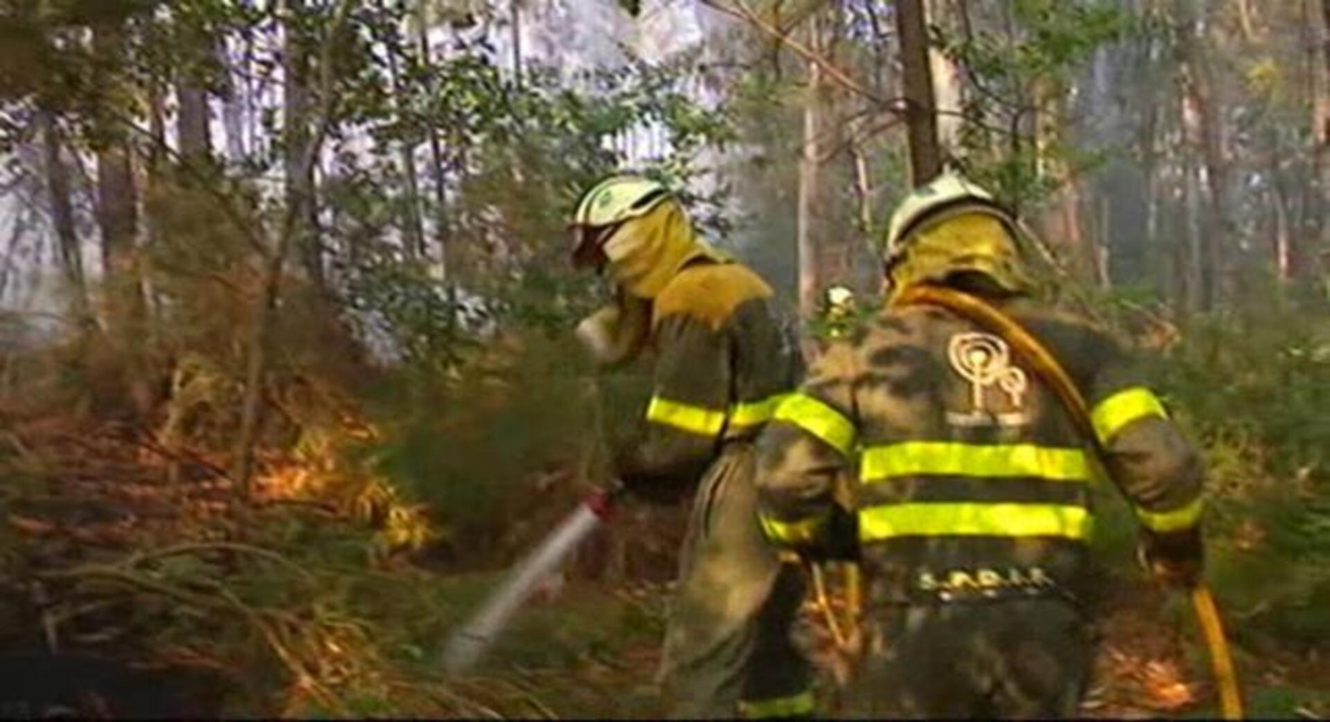 Galicia controla sus incendios