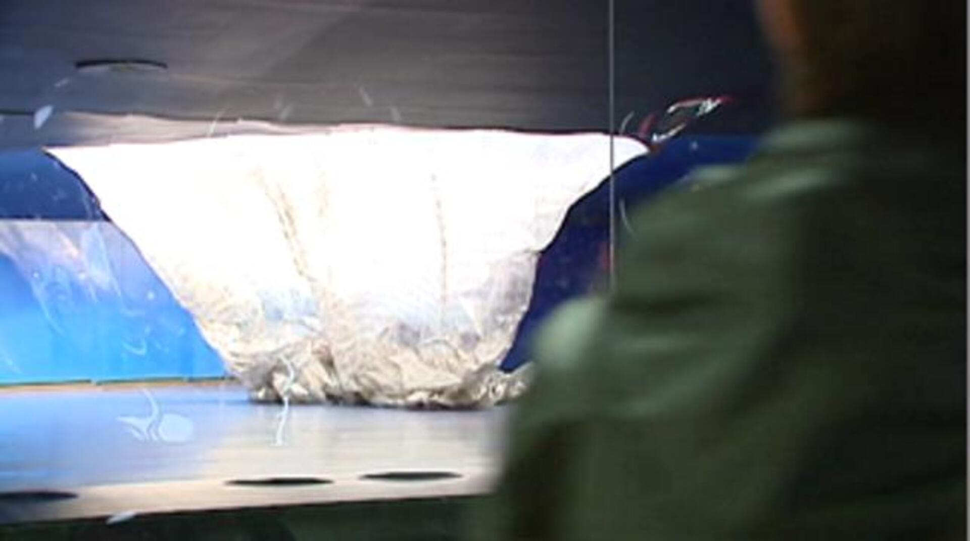 El monumento en memoria a las víctimas del 11M, por los suelos