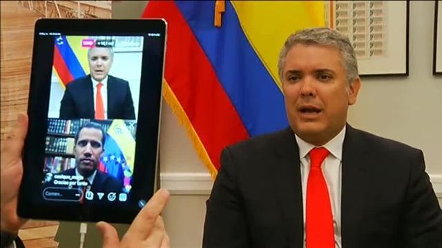Duque y Guaidó anuncian un concierto por &quot;la libertad de Venezuela&quot;