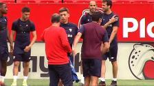 El Sevilla prepara el encuentro de mañana frente al Real Madrid